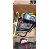 Image 2 : CRAFTSMAN CORDLESS CIRCULAR SAW NO BATTERY, LED FLASHLIGHTS, STUD FINDERS ETC.