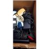 Image 3 : TRAY OF UNTESTED CELL PHONES AND BOX OF ASSORTED ELECTRONICS AND POWER ADAPTERS