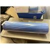 Image 1 : 32 X 28 BLUE PLASTIC BAGS, 200 ROLL, FOOD GRADE POULTRY / FISH BAGS