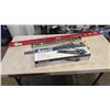 Image 1 : CRAFTSMAN AND MASTERCRAFT LEVELS, HAND SAW AND ANVIL 14 INCH TILE CUTTER