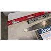 Image 3 : CRAFTSMAN AND MASTERCRAFT LEVELS, HAND SAW AND ANVIL 14 INCH TILE CUTTER