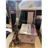 Image 2 : BOX AND TRAY OF ASSORTED HOUSEHOLD ITEMS AND TWO FRAMEDPRINTS/ARTWORK