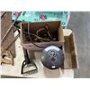 Image 3 : LOT OF HAND SAWS, MITRE BOX AND ANTIQUE DRILLS