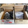 Image 1 : 2 BOXES OF IKEA HAVSRIS LIGHT FIXTURES, SOME NEW