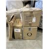 Image 1 : ASSORTED LIGHTING, HANGIN POENDANT LIGHT, OUTDOOR WALL PENDANT ETC, 4 BOX LOT