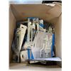 Image 3 : 2 BOXES OF VARIOUS NEW GATE HARDWARE AND HANGING PLANT BRACKETS