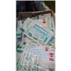 Image 2 : CASE OF SIZE SMALL NITRILE EXAM GLOVES AND BOX OF FACE MASKS