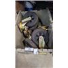 Image 1 : TWO SETS OF 8 INCH HEAVY DUTY CASTORS, 4 WITH BRAKE, 4 WITHOUT