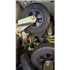 Image 2 : TWO SETS OF 8 INCH HEAVY DUTY CASTORS, 4 WITH BRAKE, 4 WITHOUT