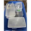 Image 2 : LARGE LOT OF PLASTIC BINS