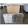 Image 1 : 6 BANK MAIL LOCKER WITH KEYS