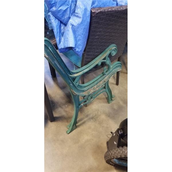 CAST IRON BENCH ENDS