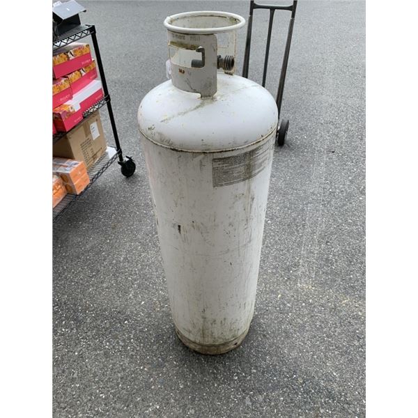 100LB PROPANE TANK, DATED 2017