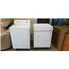 Image 1 : FRIGIDAIRE WHITE DRYER AND WHIRLPOOL WASHER, WORKING SET