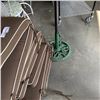 Image 3 : PATIO UMBRELLA WITH BASE AND FOUR CHAIR CUSHIONS