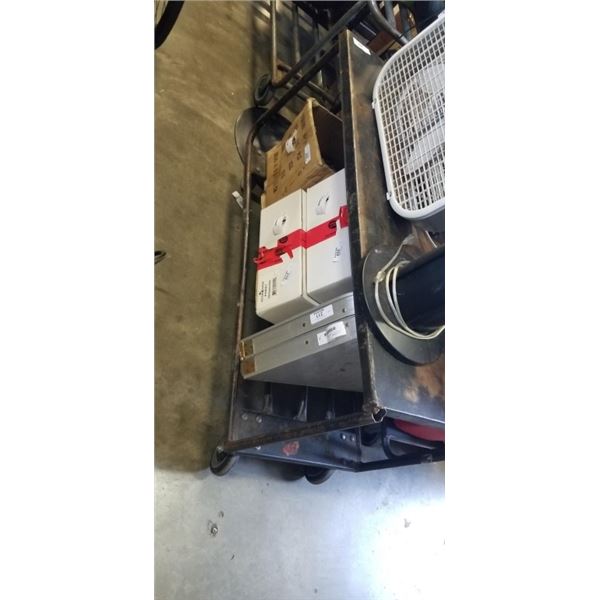 TWO TIER GROCERY CART
