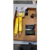Image 1 : 2 BUSSMAN FUSES, SQUARE D BREAKER, BANANA PLUGS, SOLENOID  ETC