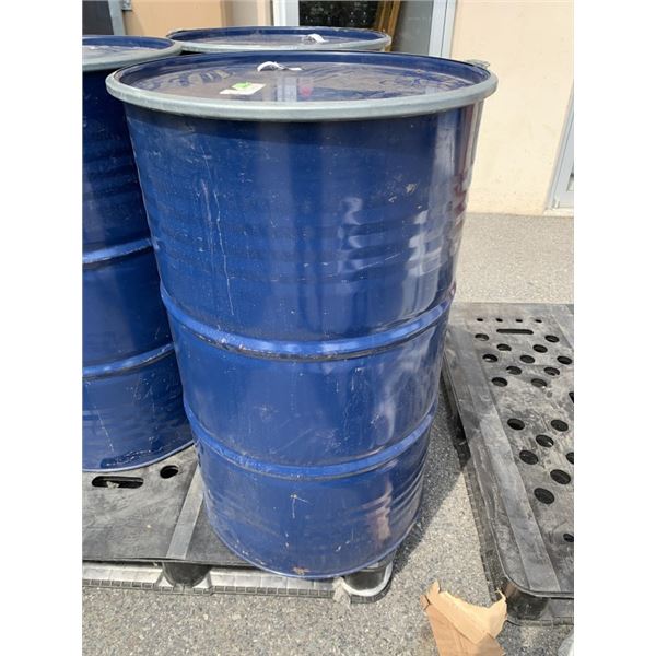 METAL BARREL WITH LID