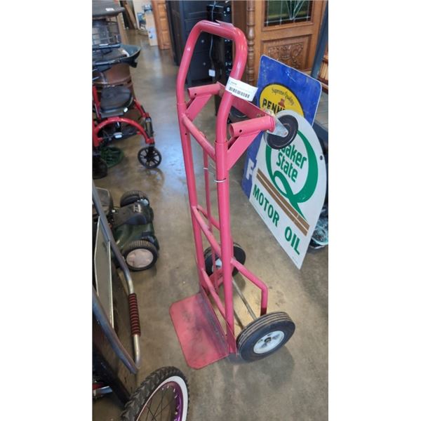 RED HEAVY DUTY CONVERTIBLE DOLLY