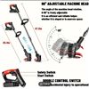 Image 2 : BRAND NEW ULTRA LIGHTWEIGHT CORDLESS 24V LITHIUM POWER, 3 HEAVY DUTY BRUSH CUT BLADES, 4 MEDIUM DUTY