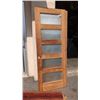 Image 1 : FROSTED GLASS DOOR SET WITH SHADES 30" X 70"