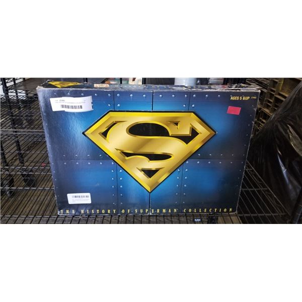 THE HISTORY OF SUPERMAN COLLECTION ACTION FIGURES