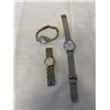 Image 1 : 3 LADIES WATCHES 2 QUARTZ AND ONE TIMEX