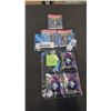 Image 1 : 3 - 1995 COKE CAPS, UNOPENED, 5 CAPS PER PACKAGE - RARE AND MONTY GUM ELVIS CARDS