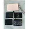 Image 1 : 5 ASSORTED COACH ITEMS, ID HOLDERS AND CHANGE PURSE