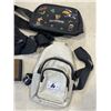 Image 2 : NIKE AND GUINNESS FANNY PACKS, CARHARTT VELCRO WALLET AND CANVAS CROSS BODY BAG