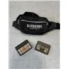 Image 1 : BURBERRY WAIST BAG AND 2 LEATHER ID HOLDERS