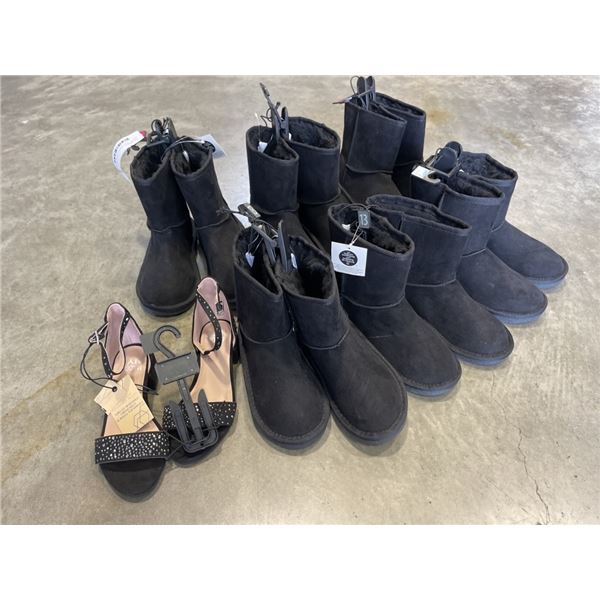 LOT OF 7 NEW PAIRS OF YOUTH SIZE SHOES