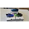 Image 1 : 3 NEW PAIRS OF KIDS SOCCER CLEATS, SIZE 1.5Y, 10.5C AND 9C