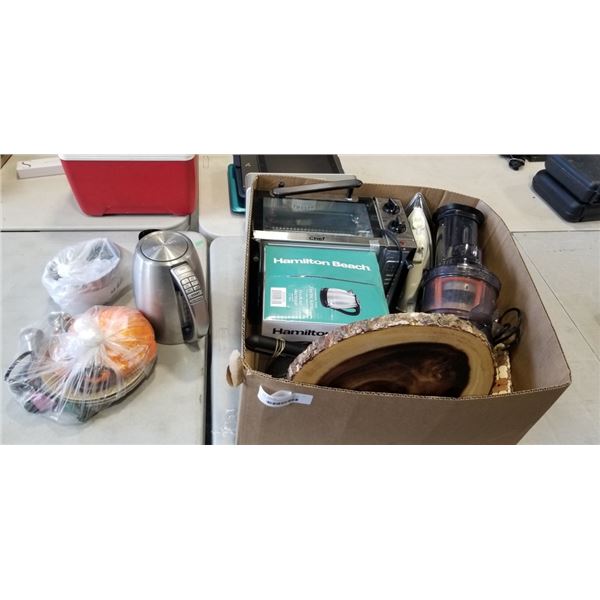 ASSORTED HOUSEHOLD APPLIANCES