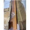 Image 2 : 36" X 80" BROWN ACCORDIAN DOOR
