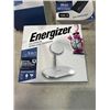 Image 2 : ENERGIZER 20K POWER BANK WITH LCD SCREEN, 3 IN 1 WIRELESS CHARGING STAND AND WIRELESS MAGNETIC CAR C