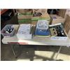 Image 1 : BARCODE SCANNER, FILE FOLDERS, PENS AND ASSORTED OFFICE SUPPLIES