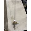 Image 1 : ANTIQUE BRASS HANDLED FENCING SWORD