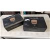 Image 1 : 2 NEW TRUE CANDLE PREMIUM CANDLE MAKING SUPPLIES BOXES OF 24 8OZ TINS, GOLD COLOR