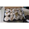 Image 2 : 2 NEW TRUE CANDLE PREMIUM CANDLE MAKING SUPPLIES BOXES OF 24 8OZ TINS, GOLD COLOR