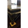 Image 2 : 5FT X 5FT RUSTIC DARK FINISH COFFEE TABLE