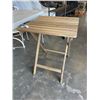 Image 1 : FOLDING TEAK TABLE