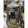 Image 1 : THREE STOOLS AND METAL BASE CHAIR