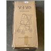 Image 1 : VIVO BLACK FOUR-WHEEL PET STROLLER
