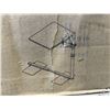 Image 2 : VIVO BLACK 20 X 15 INCH SWIVEL COUCH DESK