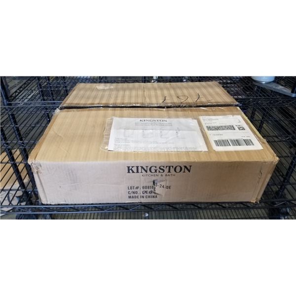 KINGSTON SOSTENO WALL MOUNT FOLDING SHOWER SEAT, STAINLESS STAINLESS STEEL