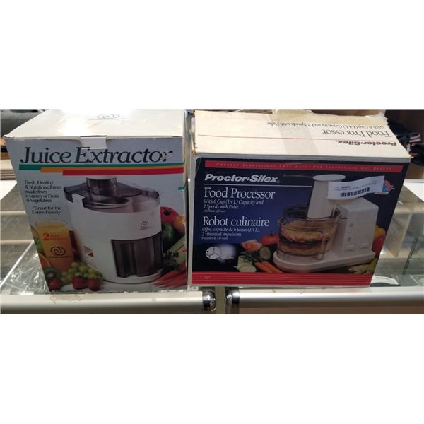 FOOD PROCESSOR AND JUICE EXTRACTOR