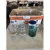 Image 2 : 3 TRAYS OF VINTAGE KITCHEN ITEMS, EXPO 86 GLASSES, EASTERN BOWLS AND SPOONS ETC