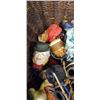 Image 2 : BASKET FULL OF BOSSON HEDS AND CRYSTAL