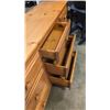 Image 3 : MUNRO QUALITY PINE FURNITURE 9 DRAWER DRESSER